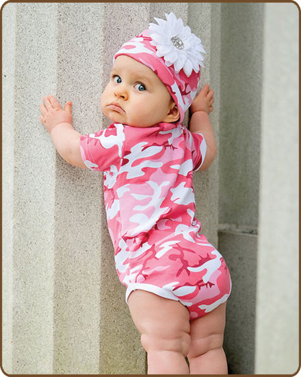 pink camo bodysuit