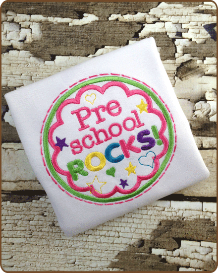 preschool rocks t shirt