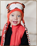 Orange Tiger Hat