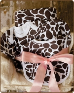 Giraffe Knit Layette Gift set