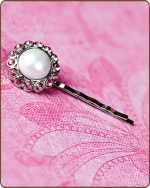 Amelia Bobby Pin in Light Pink