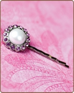 Amelia Bobby Pin in Pink