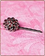 Aybreonn Bobby Pin in Ruby Red
