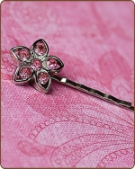 Kendall Bobby Pin in Light Pink