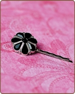 Rylie Bobby Pin in Black