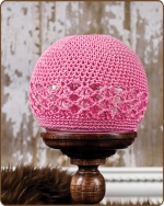 Crochet Beanie Pink
