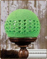 Crochet Beanie Lime Green