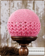 Crochet Beanie Soft Pink
