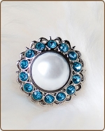 Amelia Filigree Ring in Turquoise
