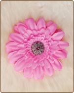 Daisy Flower Clippie Passion Pink