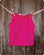 Hot Pink Sleeveless Tshirt