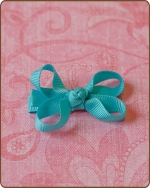 Baby Bow Turquoise
