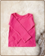Hot Pink Long Sleeve Tshirt